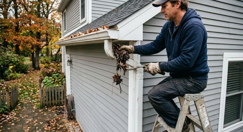 Downspout Blockage Removal in Westchester County, NY
