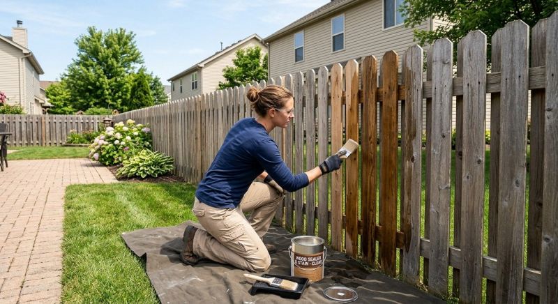 Fence Sealing in Puyallup, WA