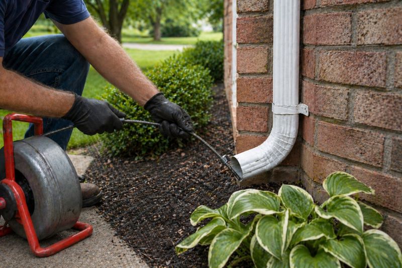 Gutter Downspout Unclogging in Longmont, CO