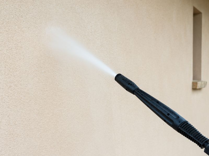 Before and After Power Washing